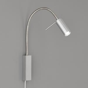 Aplică LED River braț flexibil, abajur metal neted