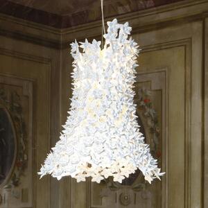 Kartell Bloom lampă suspendată LED G9, lungă, alb