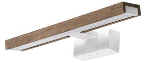 Brilagi-LED Iluminare pentru oglindă WOODY MIRROR 3în1 LED/8W/230V 40 cm IP44 alb/stejar