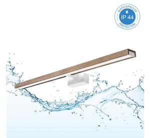 Brilagi-LED Iluminare pentru oglindă de baie WOODY MIRROR 3în1 LED/15W/230V 80 cm IP44 alb/stejar
