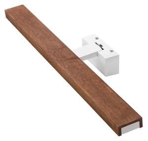 Brilagi - LED Iluminare oglindă pentru baie 3 în 1 WOODY MIRROR LED/12W/230V IP44 alb/stejar/cireș