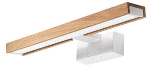 Brilagi - Lampă LED pentru oglindă de baie 3 în 1 WOODY MIRROR LED/8W/230V IP44 alb/stejar