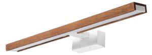 Brilagi - LED Iluminare oglindă pentru baie 3 în 1 WOODY MIRROR LED/12W/230V IP44 alb/stejar/cireș
