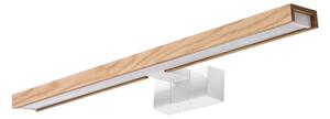 Brilagi - Iluminare LED 3 în 1 pentru oglindă de baie WOODY MIRROR LED/12W/230V IP44 alb/stejar