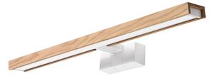 Brilagi - Iluminare LED 3 în 1 pentru oglindă de baie WOODY MIRROR LED/12W/230V IP44 alb/stejar