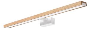 Brilagi - Iluminare LED pentru oglindă de baie 3în1 WOODY MIRROR LED/15W/230V IP44 alb/stejar