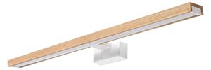 Brilagi - Iluminare LED pentru oglindă de baie 3în1 WOODY MIRROR LED/15W/230V IP44 alb/stejar