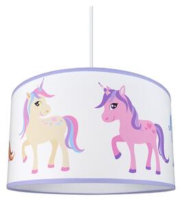 Lustră copii pe cablu PONY/UNICORN 1xE27/60W/230V