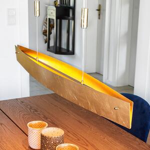 Quitani Suspensie LED Malu, auriu, lungime 100 cm