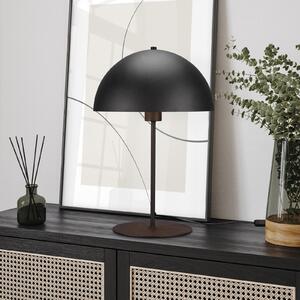 Trio Lighting Lampă de masă Nola, înălțime 45 cm, negru/auriu, Negru, Camera de zi / sufragerie, Metal, Scandinavă