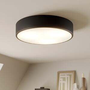 Cleo plafonieră, Ø 40 cm, IP20, negru, metal, E27