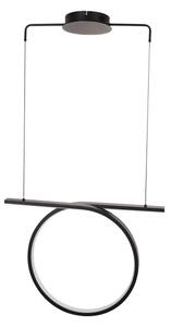 Lustră LED suspendată pe cablu ODETTA LED/30W/230V 4000K negru
