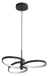 RIBBON Lustră LED pe cablu, 25W, 230V, 4000K, negru