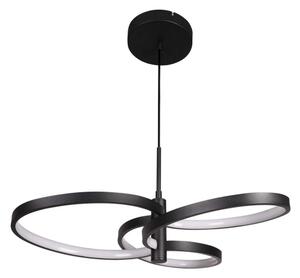 RIBBON Lustră LED pe cablu, 25W, 230V, 4000K, negru