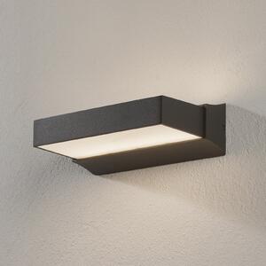 Trio Lighting Aplică LED de exterior Cuando, up/down, Negru, Metal, Modern, Priză de perete sus / jos