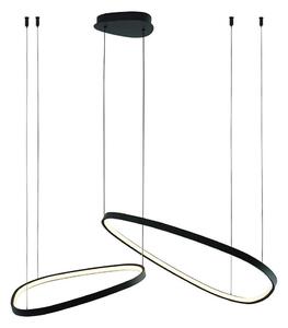 Lustră suspendată cu cablu MICHELLE LED, 48W, 230V, 4000K, neagră