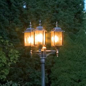 Konstsmide Lampadar Milano, 3 fluxuri, reglabil, Negru, Plastic