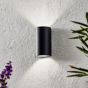Nordlux Aplică LED de exterior Rold, formă rotundă, Negru, Metal, Modern