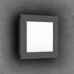 LCD Aplică LED de exterior 3007LED, grafit, Gri, Metal, Modern