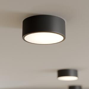 Cleo plafonieră, Ø 20 cm, IP20, negru, metal, E27