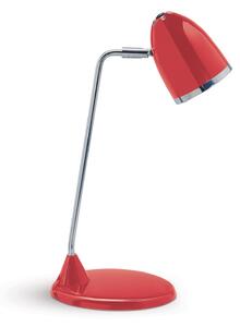 Lampă de birou Starlet, roșu, înălțime 41 cm, metal E27