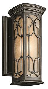 Aplică de exterior Franceasi, culoare bronz