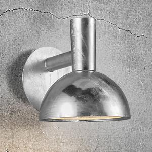 Nordlux Aplică de exterior Arki cromat rezistent la apa mare Ø 20 cm, reglabil, Gri, Metal, Modern