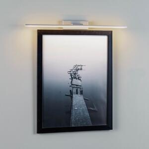 MCJ Aplică cu LED Miroir 60 cm aluminiu 3000K, Metalic, Baie, Metal, Modern
