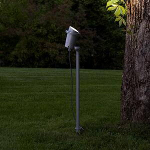 Spot cu vârf de sol Focus în negru, înălțime 67 cm