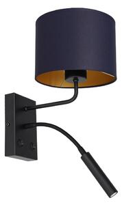 Lampă de perete ARDEN 1xE27/60W+1xG9/8W/230V