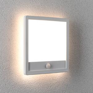 Paulmann Lampă LED pentru exterior Lamina, albă, IP44, senzor, Alb, Plastic, Modern