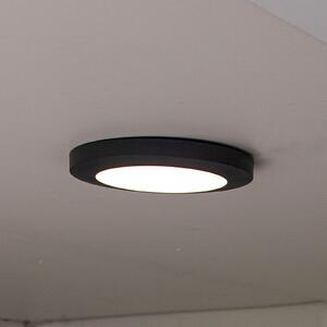 Plafonieră de exterior Kayah LED, IP54, Ø 30 cm, antracit