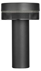 Lampă de masă cu LED Baterie reîncărcabilă Mesh, înălțime 24cm, negru