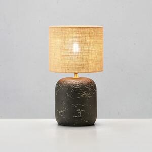 Montagna lampă de masă, beton, iută, 45 cm