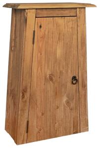 Dulap de perete de baie, 42x23x70 cm, lemn masiv pin reciclat