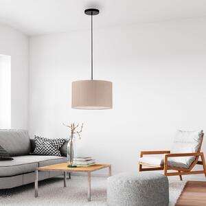JUST LIGHT. Suspensie Green Duro, textil, bej