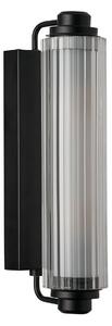 Lampă de perete Nordlux, Nimal Double, reglabil, Negru, Baie, Plastic