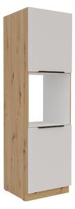 Dulap bucătărie alimente Sayla 60 DP-210 2F (cashmir + Stejar artisan). 1121446