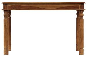 Masă de bucătărie, lemn masiv de sheesham, 120 x 60 x 77 cm