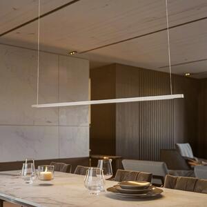 Quitani Talon lampă suspendată LED aluminiu/anodizat natural 32W, reglabil, Gri, Bucătărie, Aluminiu, Modern