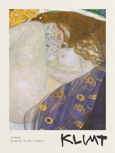 Artă imprimată Danae - Gustav Klimt, (30 x 40 cm)