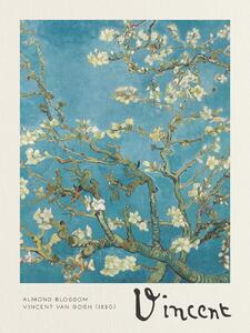 Artă imprimată Amandinele înflorite, (30 x 40 cm)
