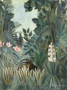 Artă imprimată The Equatorial Jungle - Henri Rousseau, (30 x 40 cm)