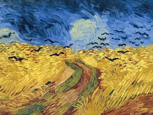 Artă imprimată Wheatfield with Crows - Vincent van Gogh, (40 x 30 cm)