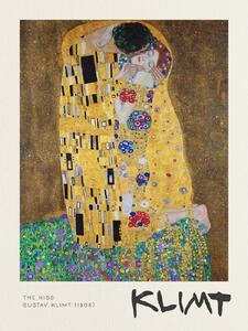 Artă imprimată The Kiss - Gustav Klimt, (30 x 40 cm)