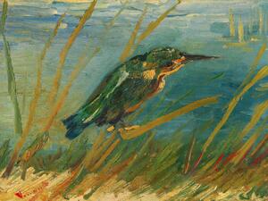 Artă imprimată Kingfisher by the Waterside (Vintage Wildlife) - Vincent van Gogh, (40 x 30 cm)