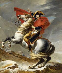 Reproducere Napoleon Crossing the Alps on 20th May 1800, David, Jacques Louis