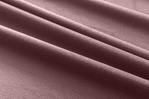 2x draperie opaca VELVET violet deschis cu inele metalice 135x250 cm