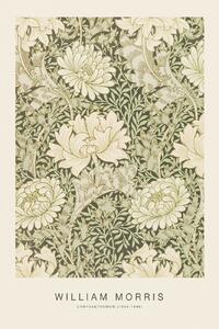 Artă imprimată Chrysanthemum (Special Edition Classic Vintage Pattern) - William Morris, (26.7 x 40 cm)