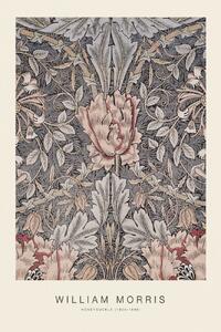 Artă imprimată Honeysuckle (Special Edition Classic Vintage Pattern) - William Morris, (26.7 x 40 cm)